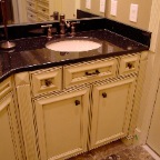 Ivory bathroom His1