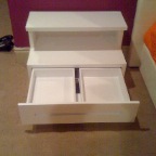 WHITE LACQUER NITESTAND OPEN.JPG