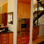 MAHOGANY KITCHEN ISLAND
