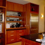 MAHOGANY KITCHEN OVEN