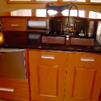 MAHOGANY KITCHEN PULLOUT