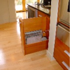 MAHOGANY KITCHEN STORAGE
