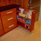 MAHOGANY KITCHEN WINEBAR
