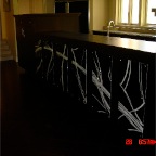 WENGE KITCHEN FRIDGE