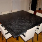 BLACK AND WHITE TABLE