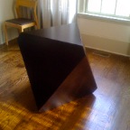MAHOGANY DINING TABLE