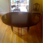 ROUND CHERRY TABLE