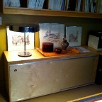 ZEBRA AND STAINLESS DESK