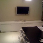 WHITE LACQUER STORAGE OFFICE FULL
