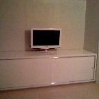 wWHITE LACQUER STORAGE 