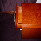 WHITE LACQUER DESK