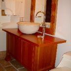cherry craftsman vanity