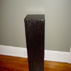 SOLID OAK PEDISTAL