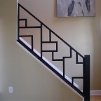 the 1 lower railing after